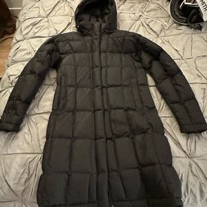Black North Face Parka